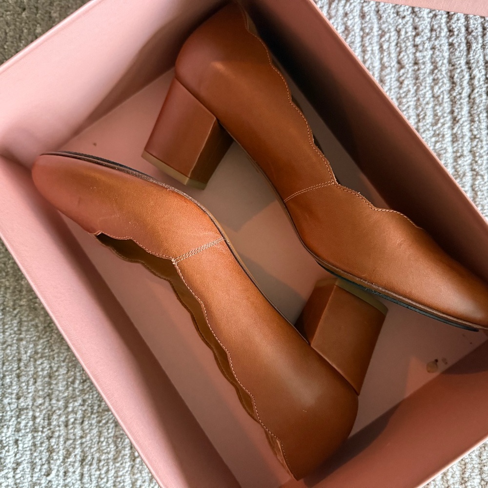 Sezane low Palermo camel heritage sz40